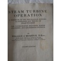 Steam Turbine operation by William J. Kearton - 1945