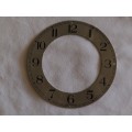 Silver Clock Dial, Made in England