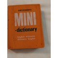 Kritzingers Mini-Dictionary English-Afrikaans & Afrikaans English