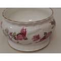 Aynsley Elizabeth Rose Fine Bone China, Made in England Sugar/ jam bowl