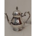 Silver Plated 6 cup Coffee Kettle