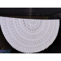 Round Crochet Tablecloth (a)