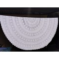 Round Crochet Tablecloth (a)