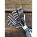 x6 Nickel silver Forks