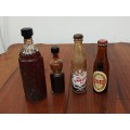 Old Miniature cooldrink bottles