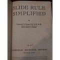 x4 Books on the Slide Rule  (1946, 1951, 1958)