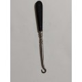 Boot Button Hook with Ebony handle