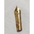 Esterbrook Relief 14ct Gold nib Made in England.