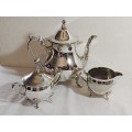 Three Piece Silver Plated teaset