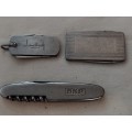 Three Mini Multi tools/ Pocket Knifes