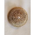 Vintage Faux Pearl Brooch