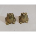 Pair of Solid brass frogs