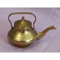 Dollhouse Miniature Brass teapot