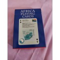 Africa Playing Cards, Plastic Coated,