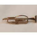 Made in England trumpet tie pin