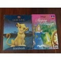 Lion King & Sleeping Beauty storybooks