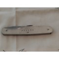 Vintage Advanx pocket knife & opener