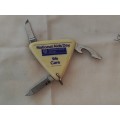 Vintage National Aids Day triangle pocket knife