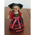 Vintage Danish doll with magnet