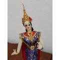 Vintage Folk Art Doll: Thailand doll