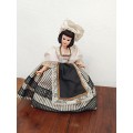 Vintage Folk Art Doll: Italian Doll