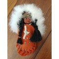 Vintage Folk Art Doll: Canadian