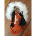 Vintage Folk Art Doll: Canadian
