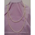 Single string Faux Pearl Necklace