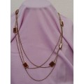 Retro Gold Tone Necklace