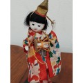 Vintage Folk Art Doll: Japanese