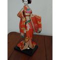 Vintage Folk Art Doll: Japanese Geisha