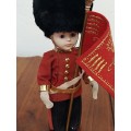 Vintage Folk Art Doll: England Queens Guard