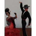Vintage Folk Art Doll: Marin Flamenco Dancer Dolls
