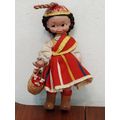 Vintage Folk Art Doll: Madeira