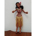 Vintage Folk Art Doll: Hawaiian