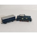 New-Ray 1996 Loco & Trailer