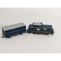 New-Ray 1996 Loco & Trailer