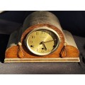 The American Swiss watch Co Ltd Cape Town Mantel Clock