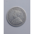 Union SOUTH AFRICA 1923 3d silver 3 pence