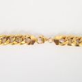 18CT YELLOW GOLD CURB LINK CHAIN