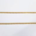 18CT YELLOW GOLD ANCHOR LINK CHAIN