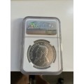 2019 SILVER KRUGERRAND NGC MS70 FIRST DAY OF ISSUE