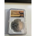 2019 SILVER KRUGERRAND NGC MS70 FIRST DAY OF PRODUCTION