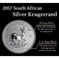 ###2017 Krugerrand 1 oz silver coins###Premium Uncirculated