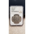 ###1892 AU Details 5 Shilling Single Shaft Coin###Low R1 start