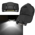 Clip-On 200LM LED Cap Light Headlight Hunting Torch Hat Clip Headlamp