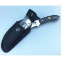 2 Knife Dagger Outdoor Knife Stainless Steel Knife + Folding Knife Pocket Knife