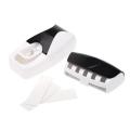 Childrens Kids Automatic Tube Toothpaste Dispenser Squeezer & Toothbrush Holder