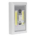 3W COB LED Wall Switch Wireless Closet Cordless Night Light Battery Operated
