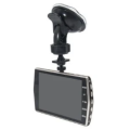 4 inch Dual Lens Camera HD Car DVR Video Dash Cam Front Rear Recorder